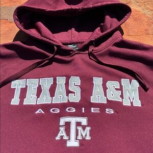 Texas A&M Maroon Pullover Hoodie L